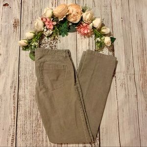 J.Crew Matchstick Cords Corduroy Pants Gray